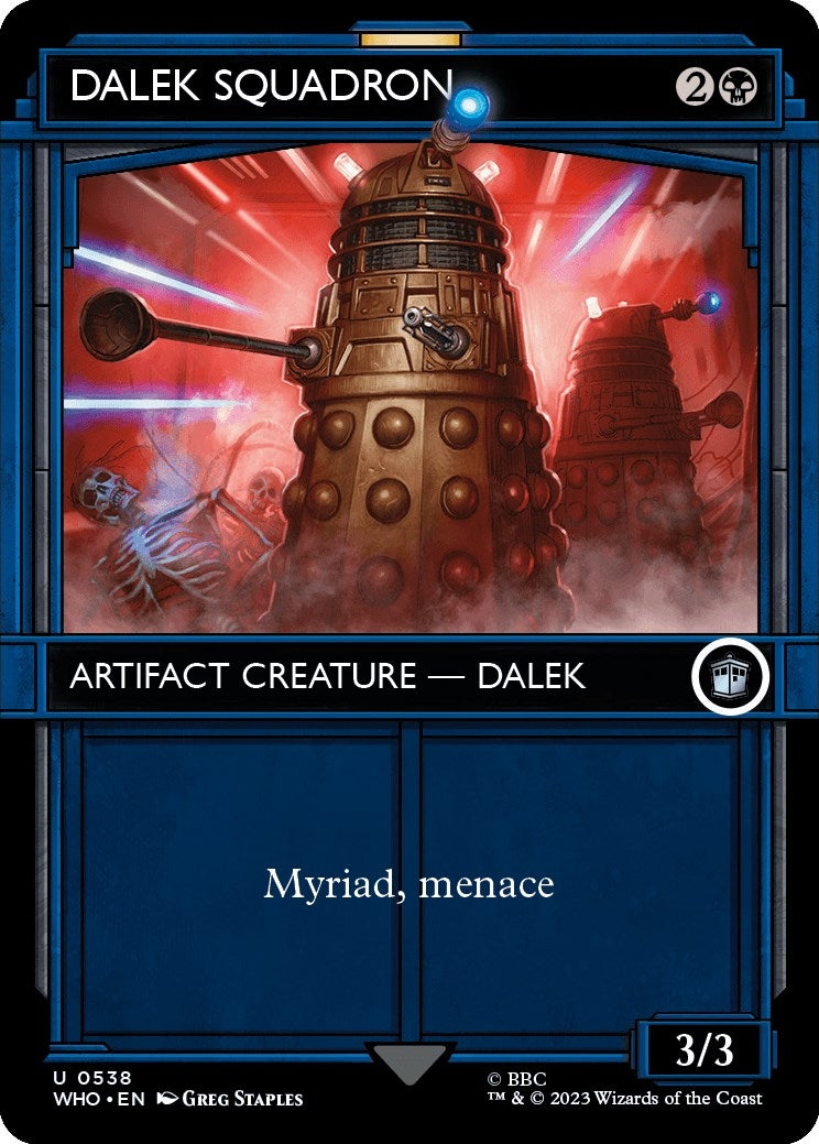 Image for Dalek Squadron (Showcase) (538) (Universes Beyond: Doctor Who) - Magic: The Gathering