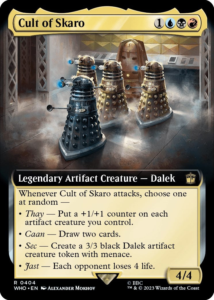 Image for Cult of Skaro (Extended Art) (404) (Universes Beyond: Doctor Who) - Magic: The Gathering