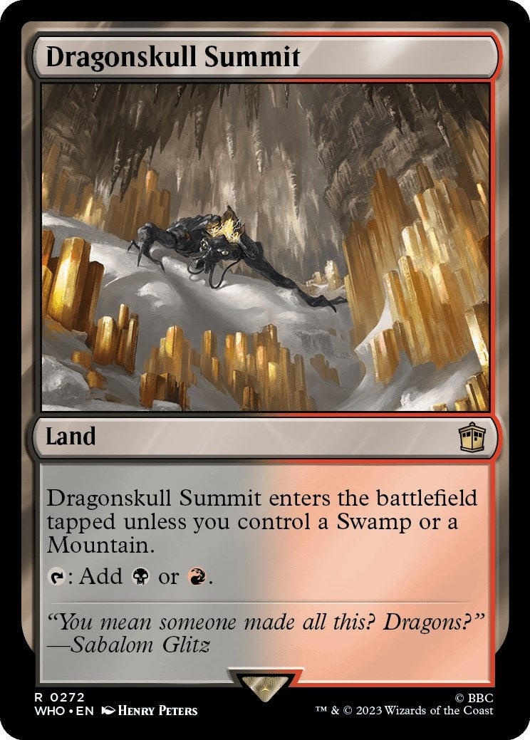 Image for Dragonskull Summit (272) (Universes Beyond: Doctor Who) - Magic: The Gathering