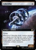Image for Cybership (Extended Art) (Surge Foil) (1049) (Universes Beyond: Doctor Who) - Magic: The Gathering