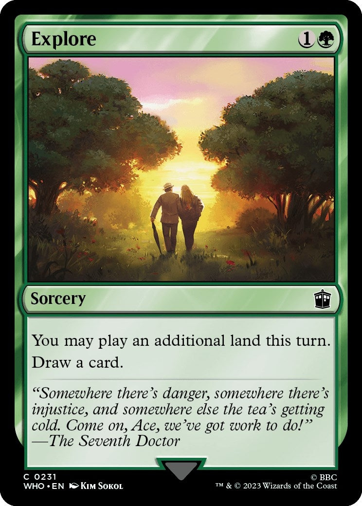 Image for Explore (231) (Universes Beyond: Doctor Who) - Magic: The Gathering