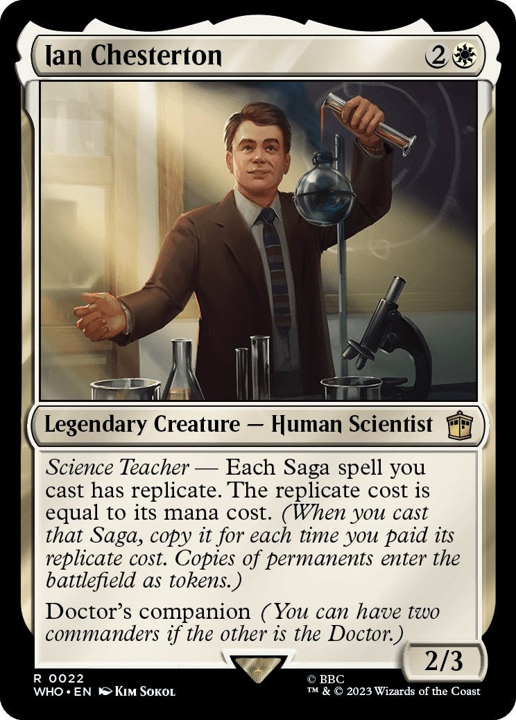 Image for Ian Chesterton (22) (Universes Beyond: Doctor Who) - Magic: The Gathering