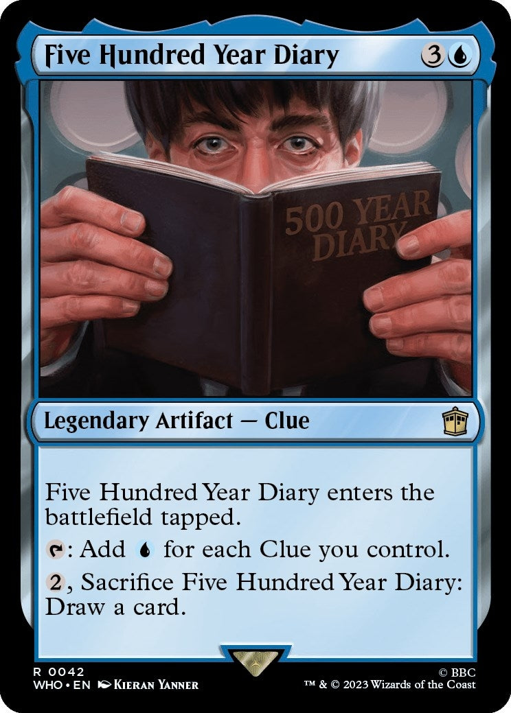 Image for Five Hundred Year Diary (42) (Universes Beyond: Doctor Who) - Magic: The Gathering