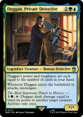Image for Duggan, Private Detective (123) (Universes Beyond: Doctor Who) - Magic: The Gathering