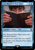 Image for Five Hundred Year Diary (Surge Foil) (647) (Universes Beyond: Doctor Who) - Magic: The Gathering