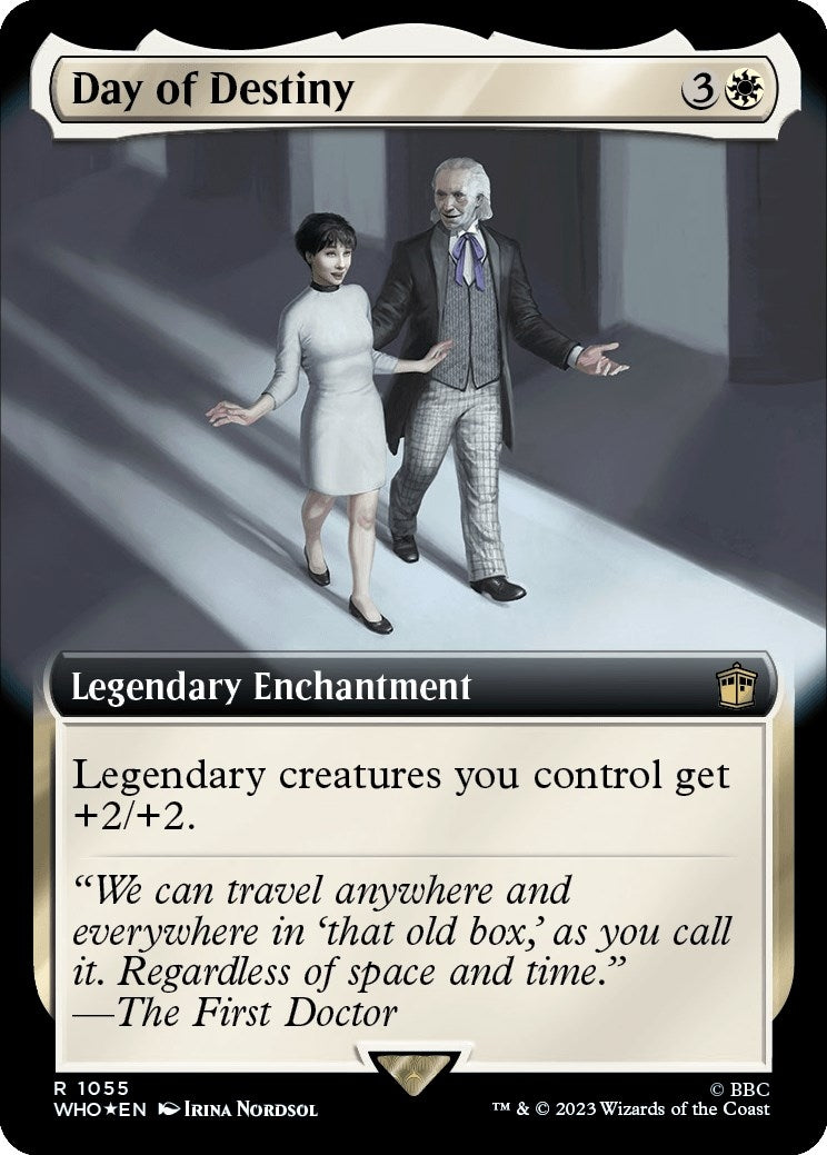 Image for Day of Destiny (Extended Art) (Surge Foil) (1055) (Universes Beyond: Doctor Who) - Magic: The Gathering