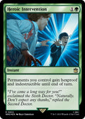 Image for Heroic Intervention (Surge Foil) (824) (Universes Beyond: Doctor Who) - Magic: The Gathering