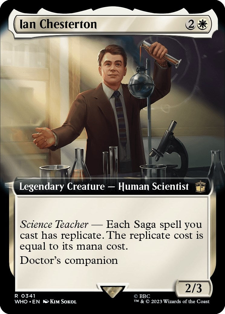 Image for Ian Chesterton (Extended Art) (341) (Universes Beyond: Doctor Who) - Magic: The Gathering