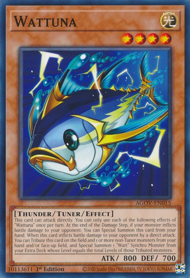 Image for Wattuna (AGOV-EN015) (AGOV) - YuGiOh