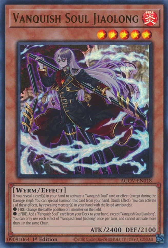 Image for Vanquish Soul Jiaolong (AGOV-EN018) (AGOV) - YuGiOh