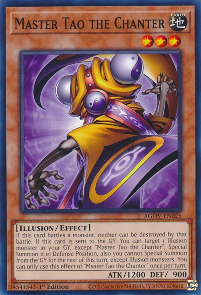 Image for Master Tao the Chanter (AGOV-EN025) (AGOV) - YuGiOh