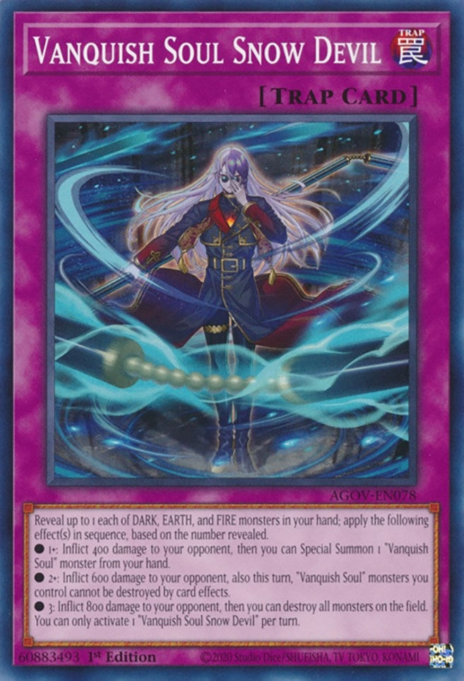 Image for Vanquish Soul Snow Devil (AGOV-EN078) (AGOV) - YuGiOh