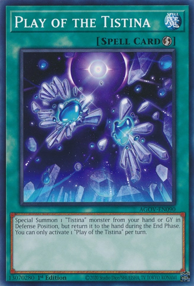 Image for Play of the Tistina (AGOV-EN090) (AGOV) - YuGiOh