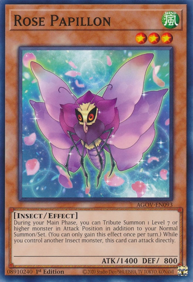 Image for Rose Papillon (AGOV-EN093) (AGOV) - YuGiOh