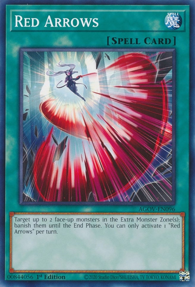 Image for Red Arrows (AGOV-EN096) (AGOV) - YuGiOh