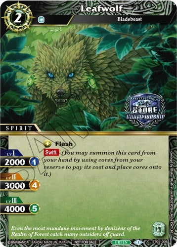 Image for Leafwolf (Champion Card Set Vol. 3) (ST05-006) (Launch & Event Promos) - Battle Spirits Saga