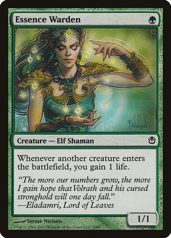 Image for Essence Warden (3) (Ajani vs. Nicol Bolas) - Magic: The Gathering