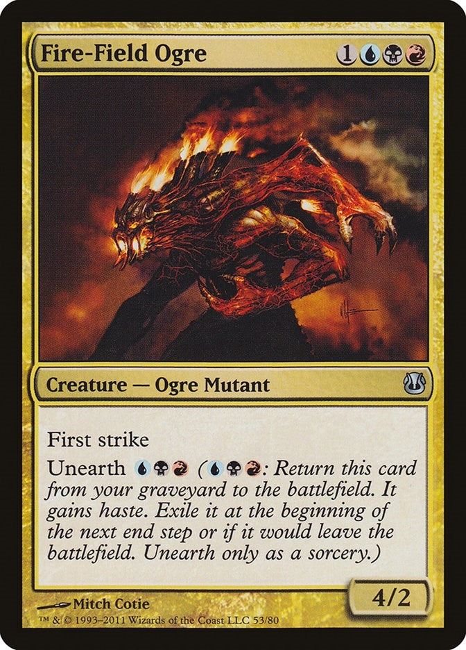 Image for Fire-Field Ogre (53) (Ajani vs. Nicol Bolas) - Magic: The Gathering