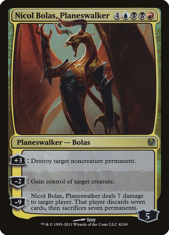 Image for Nicol Bolas, Planeswalker (42) (Ajani vs. Nicol Bolas) - Magic: The Gathering