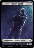 Image for Human Rogue // Clue (0021) Double-Sided Token (13 // 21) (Universes Beyond: Doctor Who) - Magic: The Gathering
