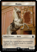 Image for Horse // Soldier Double-Sided Token (4 // 8) (Universes Beyond: Doctor Who) - Magic: The Gathering