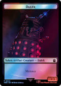 Image for Dalek // Food (0057) Double-Sided Token (Surge Foil) (44 // 57) (Universes Beyond: Doctor Who) - Magic: The Gathering