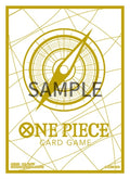 Image for One Piece Card Game Official Sleeves (Standard Gold) (10-Pack) - Card Sleeves