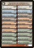 Image for Checklist Card - Innistrad (Innistrad) - Magic: The Gathering