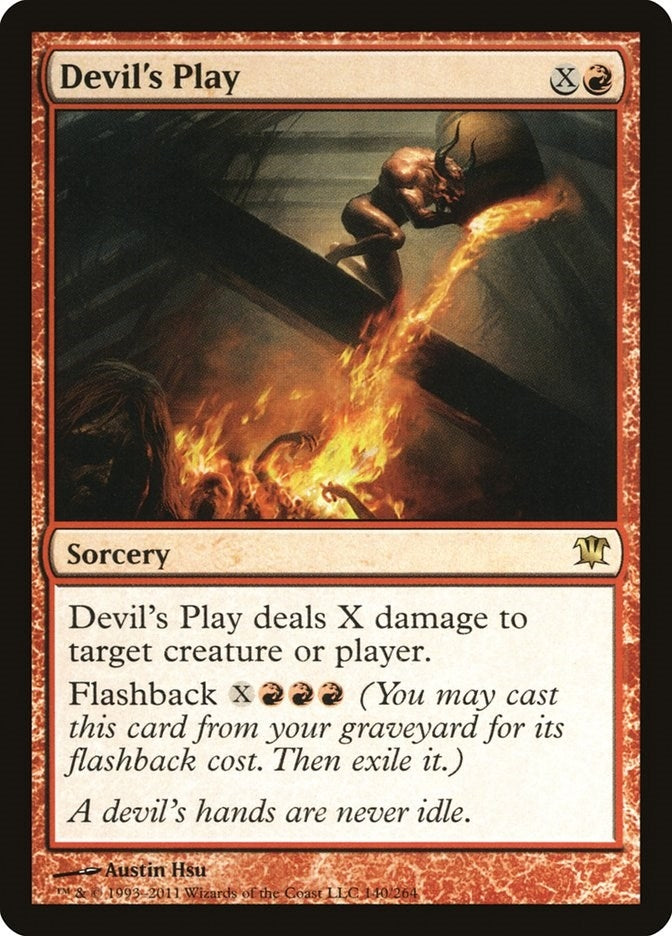 Image for Devil's Play (140) (Innistrad) - Magic: The Gathering