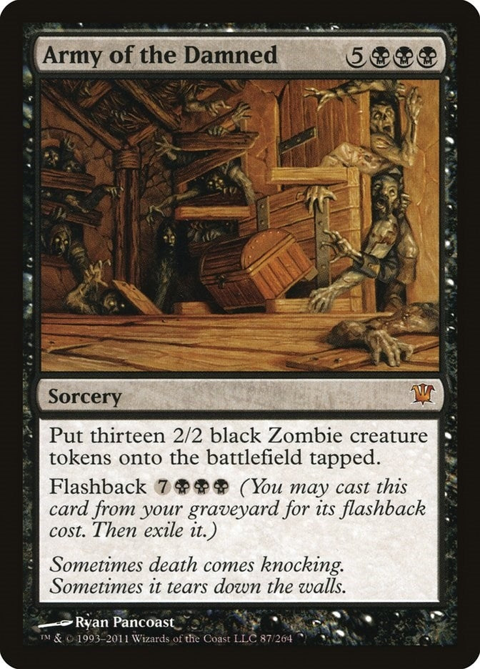 Image for Army of the Damned (87) (Innistrad) - Magic: The Gathering
