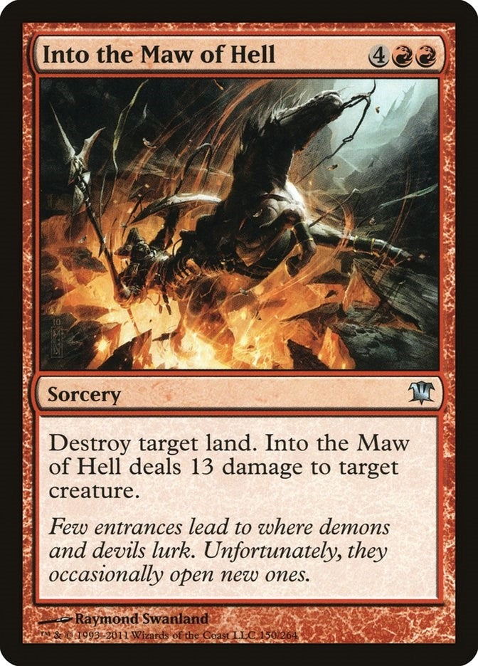 Image for Into the Maw of Hell (150) (Innistrad) - Magic: The Gathering