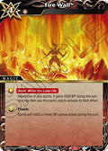 Image for Fire Wall (Sealed Event Promotion Pack) (ST01-016) (Battle Spirits Saga Promo Cards) - Battle Spirits Saga
