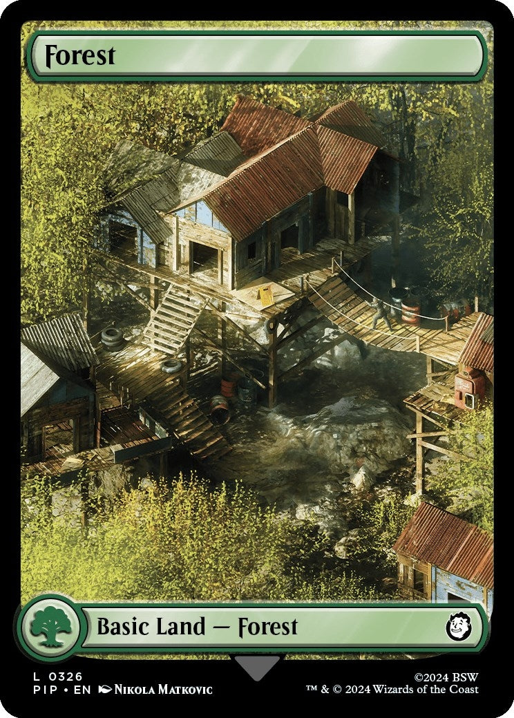 Image for Forest (0326) (326) (Universes Beyond: Fallout) - Magic: The Gathering