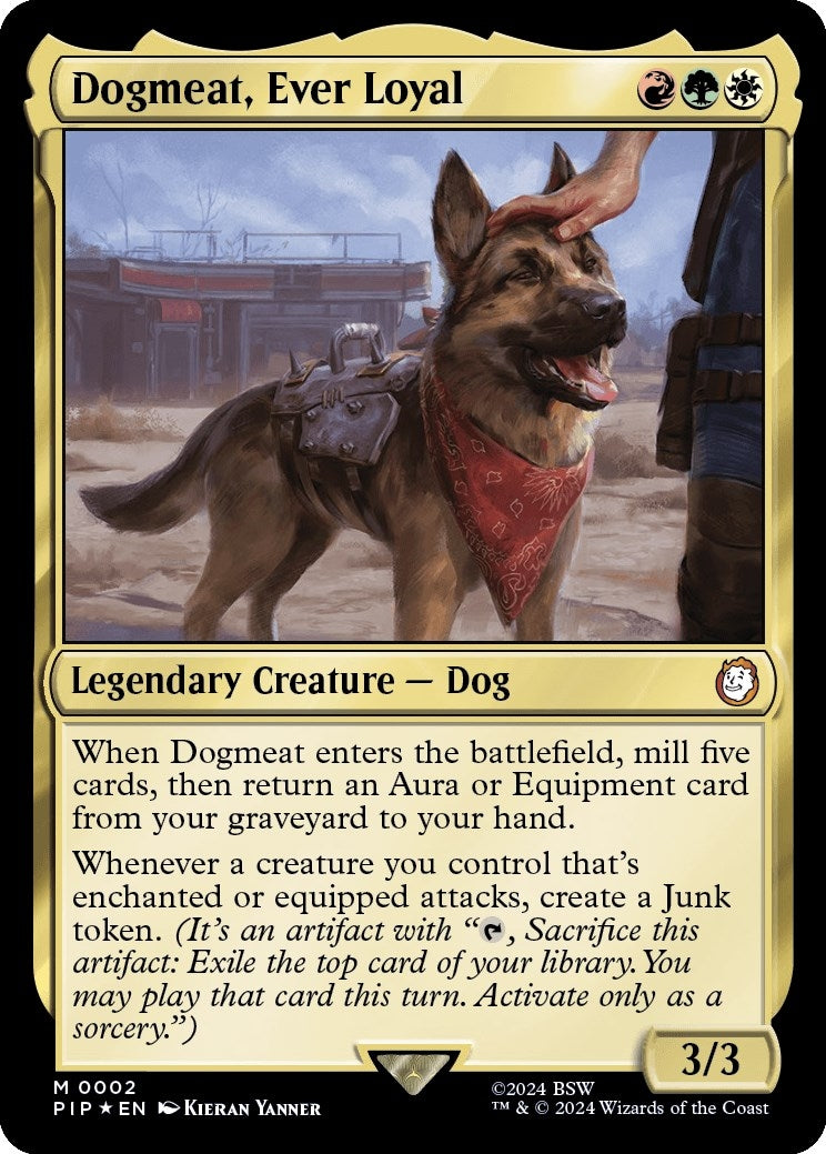 Image for Dogmeat, Ever Loyal (2) (Universes Beyond: Fallout) - Magic: The Gathering