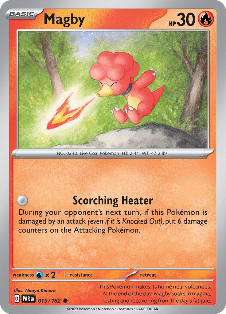 Image for Magby (019/182) (PAR) - Pokemon