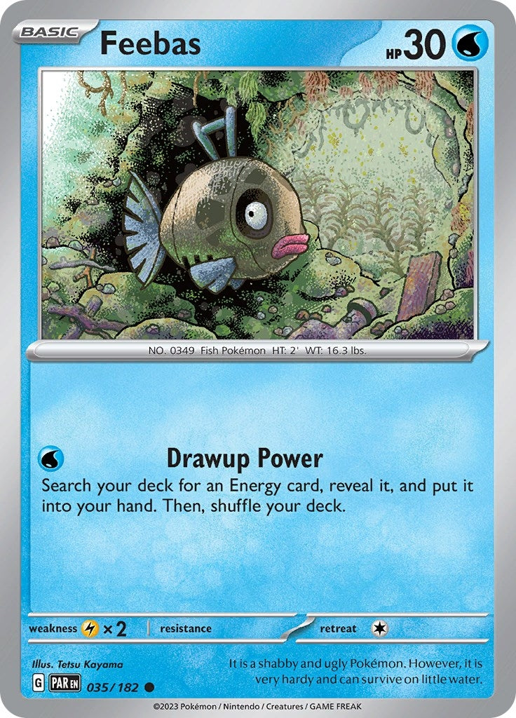 Image for Feebas (035/182) (PAR) - Pokemon