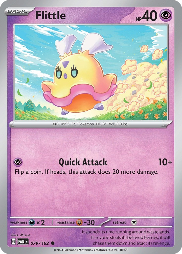 Image for Flittle (079/182) (PAR) - Pokemon