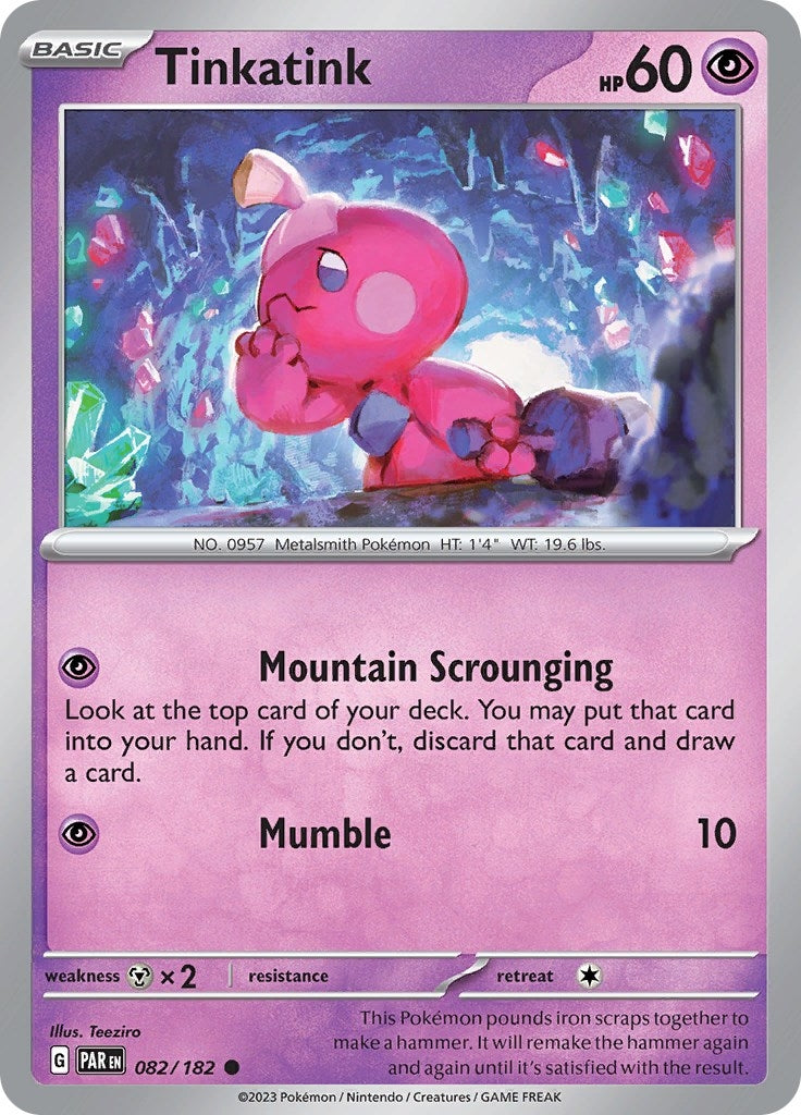 Image for Tinkatink (082/182) (PAR) - Pokemon