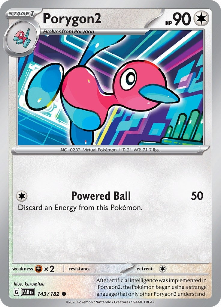 Image for Porygon2 (143/182) (PAR) - Pokemon