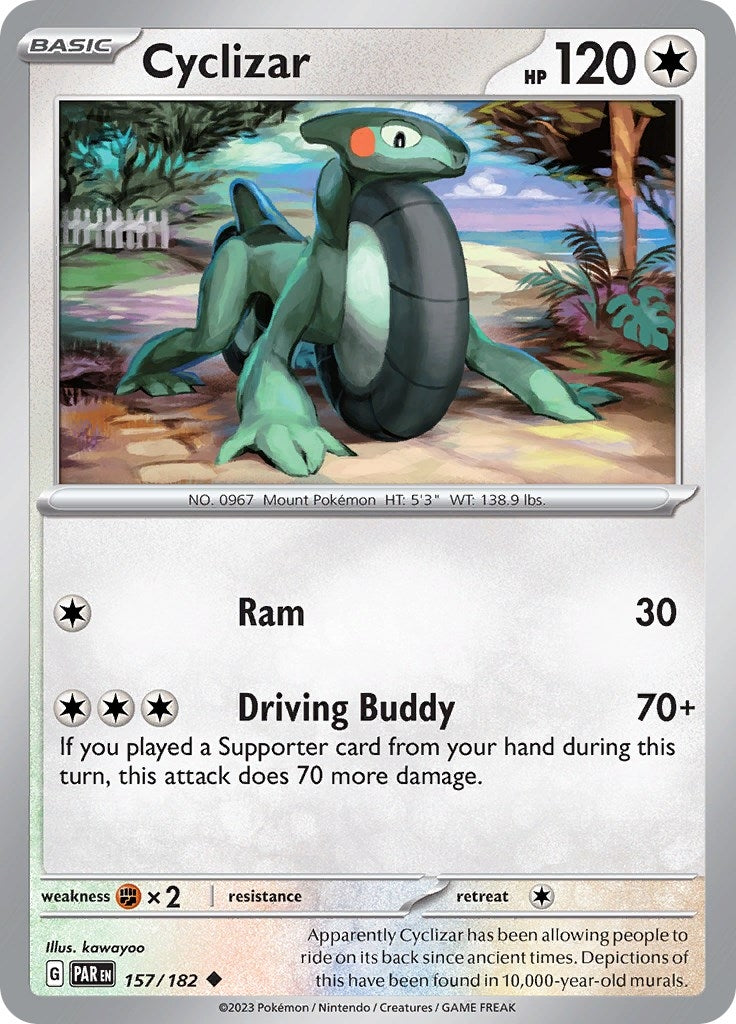 Image for Cyclizar (157/182) (PAR) - Pokemon