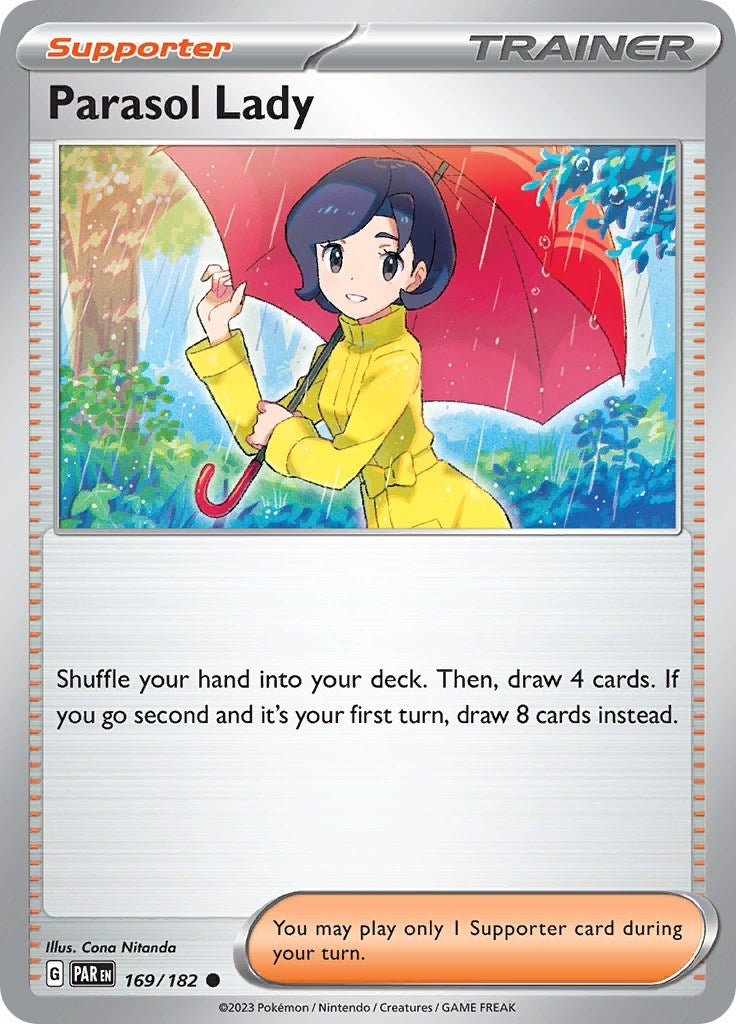 Image for Parasol Lady (169/182) (PAR) - Pokemon
