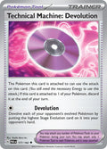Image for Technical Machine: Devolution (177/182) (PAR) - Pokemon