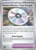 Image for Technical Machine: Turbo Energize (179/182) (PAR) - Pokemon