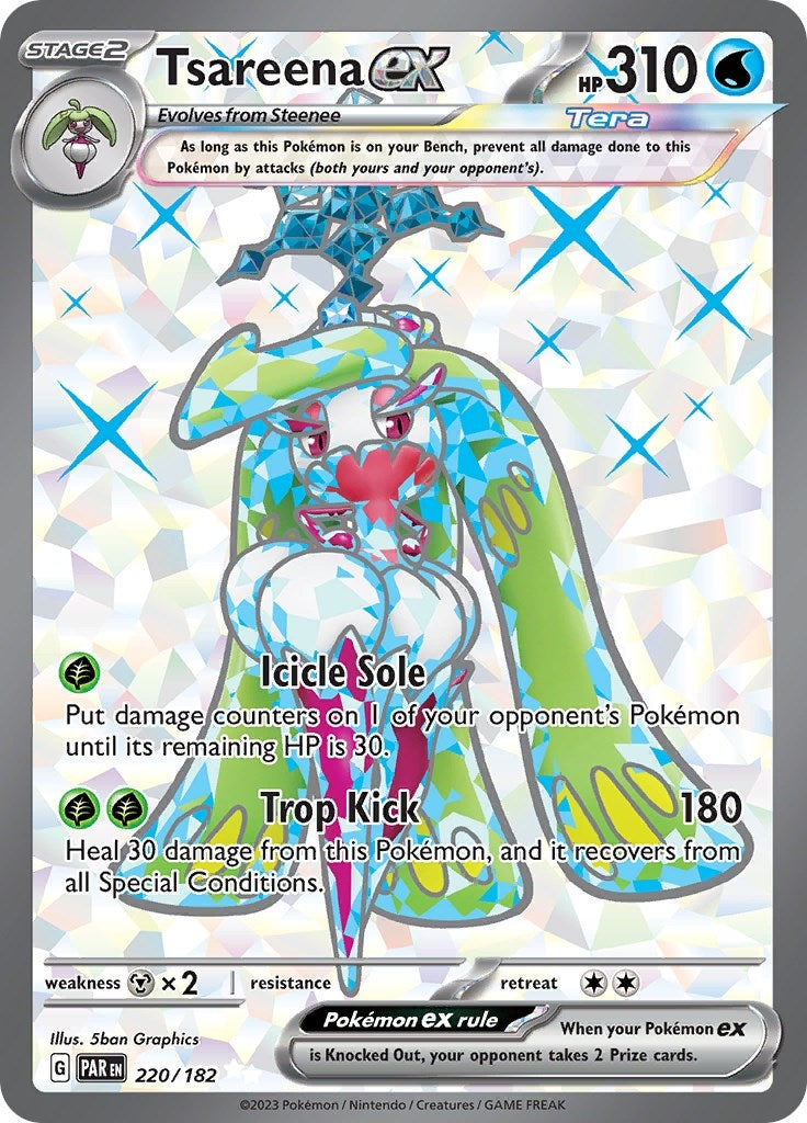 Image for Tsareena ex (220/182) (PAR) - Pokemon