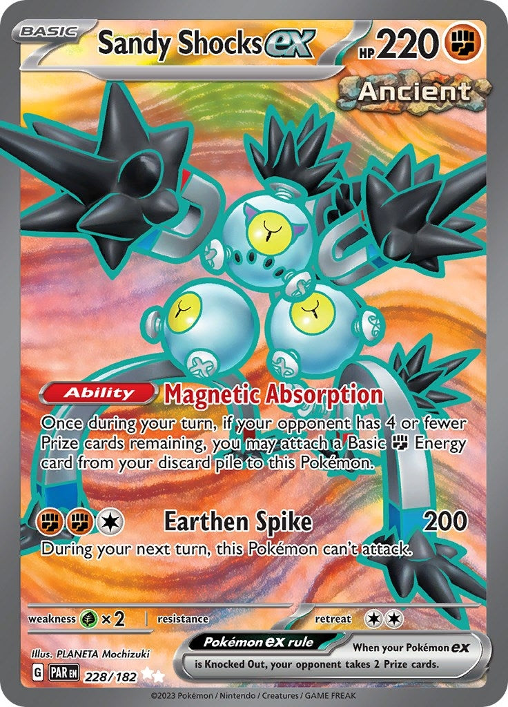 Image for Sandy Shocks ex (228/182) (PAR) - Pokemon