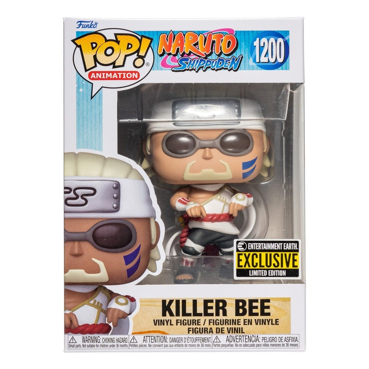 Image for Naruto Shippuden: Killer Bee (Entertainment Earth Exclusive) - Funko