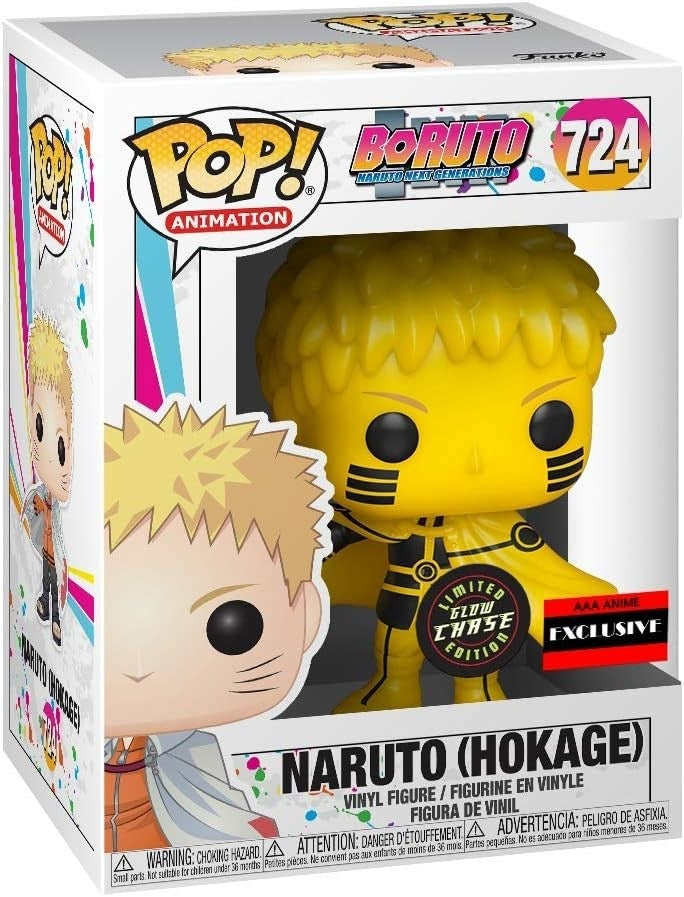 Image for Boruto: Naruto Next Generations: Naruto (Hokage) (AAA Anime Exclusive) (Limited Edition Glow in the Dark Chase) - Funko