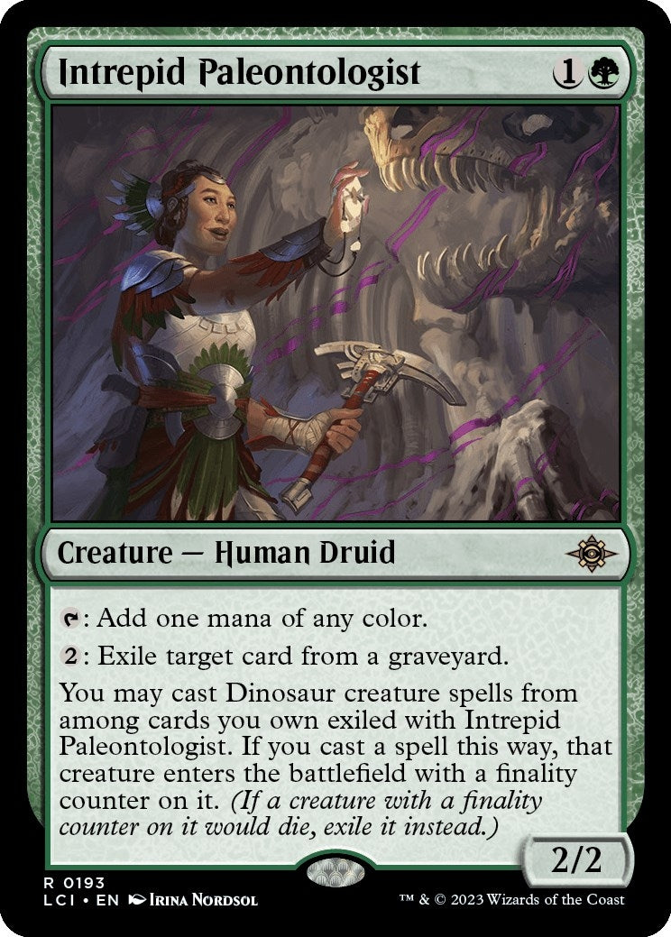 Image for Intrepid Paleontologist (193) (The Lost Caverns of Ixalan) - Magic: The Gathering