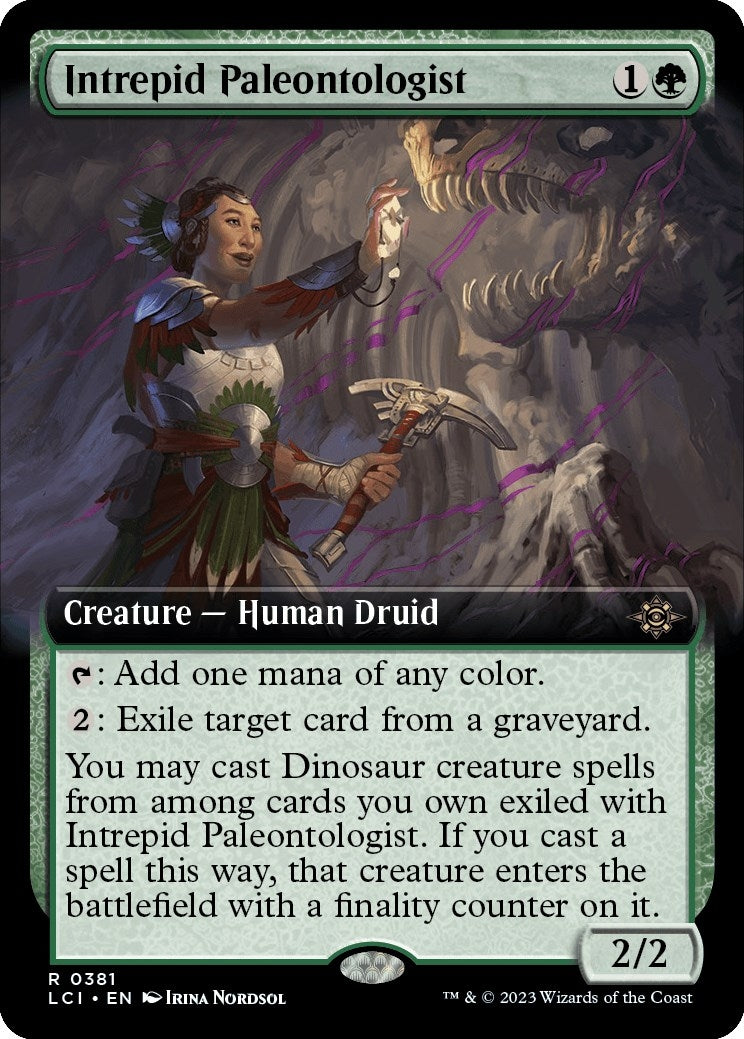 Image for Intrepid Paleontologist (Extended Art) (381) (The Lost Caverns of Ixalan) - Magic: The Gathering