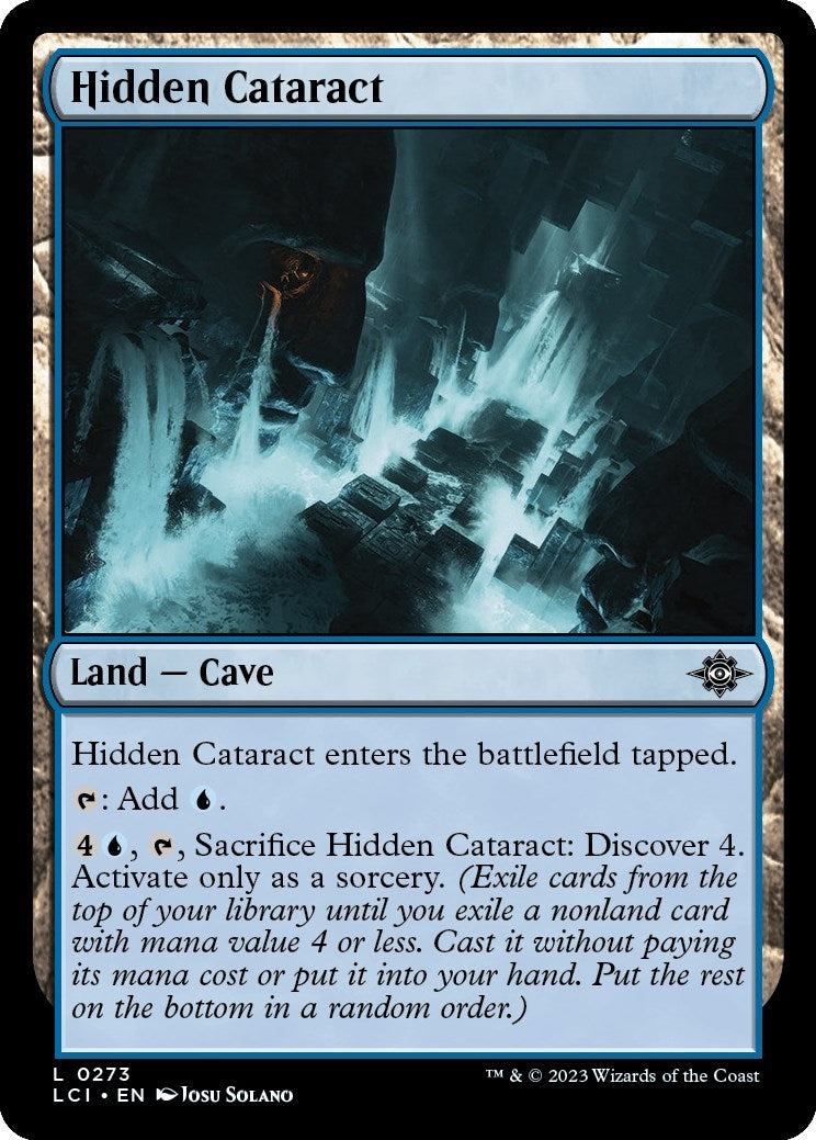 Image for Hidden Cataract (273) (The Lost Caverns of Ixalan) - Magic: The Gathering
